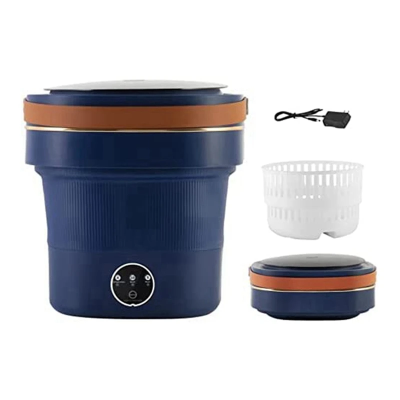 Capacity Foldable Mini Washing Machine 8.5L For Baby Clothes And Small Items US Plug
Capacity Foldable Mini Washing Machine 8.5L For Baby Clothes And Small Items US Plug