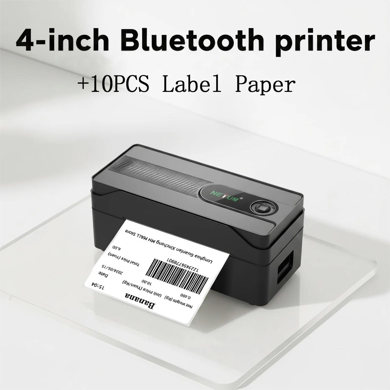 Shipping label printer 4x6 for small businesses wireless Bluetooth Mac Windows DHL FedEx Express delivery 4 inch thermal printer
Shipping label printer 4x6 for small businesses wireless Bluetooth Mac Windows DHL FedEx Express delivery 4 inch thermal printer