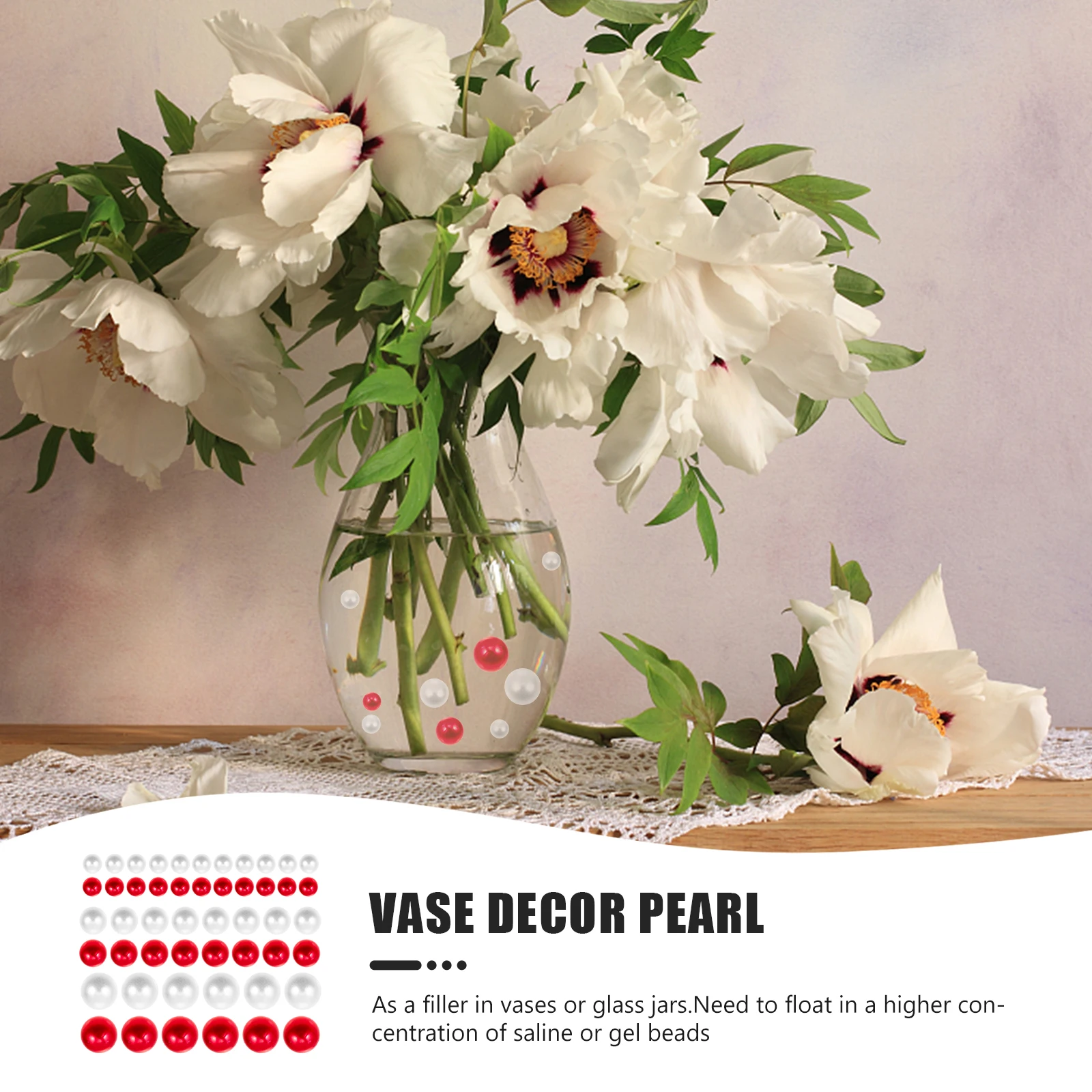 500pcs ABS Imitation Pearls for Vase Filling Decoration 8mm 10mm 14mm DIY Craft Beads Stylish Home Decor
500pcs ABS Imitation Pearls for Vase Filling Decoration 8mm 10mm 14mm DIY Craft Beads Stylish Home Decor