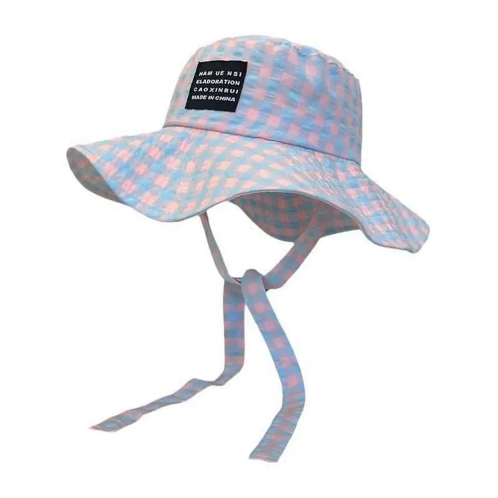 Fashion Sun Protection Hiking Fisherman Hat Lace Up Big Brim Drawstring Sun Hat Sunshade Small Lattice Bucket Hat Camping
Fashion Sun Protection Hiking Fisherman Hat Lace Up Big Brim Drawstring Sun Hat Sunshade Small Lattice Bucket Hat Camping