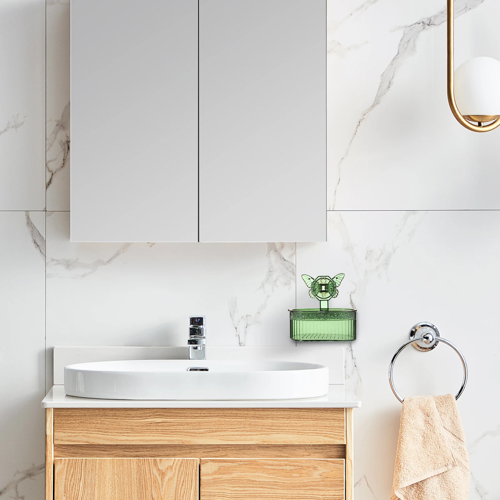 Wall Mounted Holder Suction Cup Green Color Double Shower Soap Box Layer Shower Box Soap Dish Bath Accessories Storage
Wall Mounted Holder Suction Cup Green Color Double Shower Soap Box Layer Shower Box Soap Dish Bath Accessories Storage