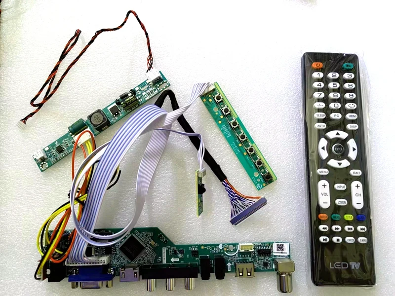Yqwsyxl Kit for M215HTN01.1 / HR215WU1 / M215HAN01.1 TV+HDMI+VGA+AV+USB LCD LED screen Controller Driver Board
Yqwsyxl Kit for M215HTN01.1 / HR215WU1 / M215HAN01.1 TV+HDMI+VGA+AV+USB LCD LED screen Controller Driver Board