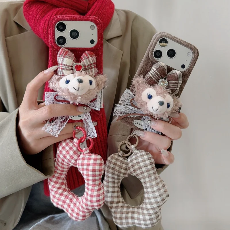 Fashion Winter Cute 3D Plush Rabbit Bear Phone Case For iPhone 17 Pro 14 13 15 16 Pro Max Cover with Hand Starp Cartoon Fluffy C
Fashion Winter Cute 3D Plush Rabbit Bear Phone Case For iPhone 17 Pro 14 13 15 16 Pro Max Cover with Hand Starp Cartoon Fluffy C