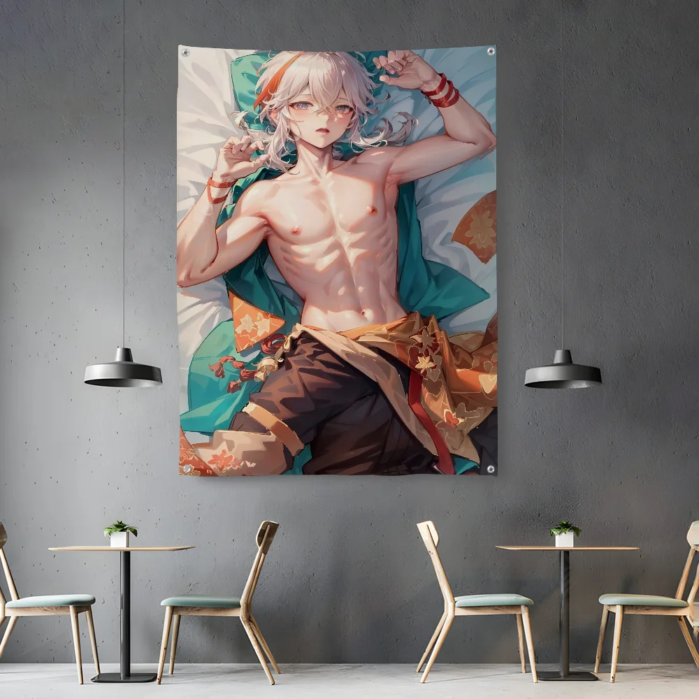 Sexy Kaedehara Kazuha Flag Room Bedroom Home&Outdoor Wall Hanging Concert Printed Background Decoration Art Banner
Sexy Kaedehara Kazuha Flag Room Bedroom Home&Outdoor Wall Hanging Concert Printed Background Decoration Art Banner