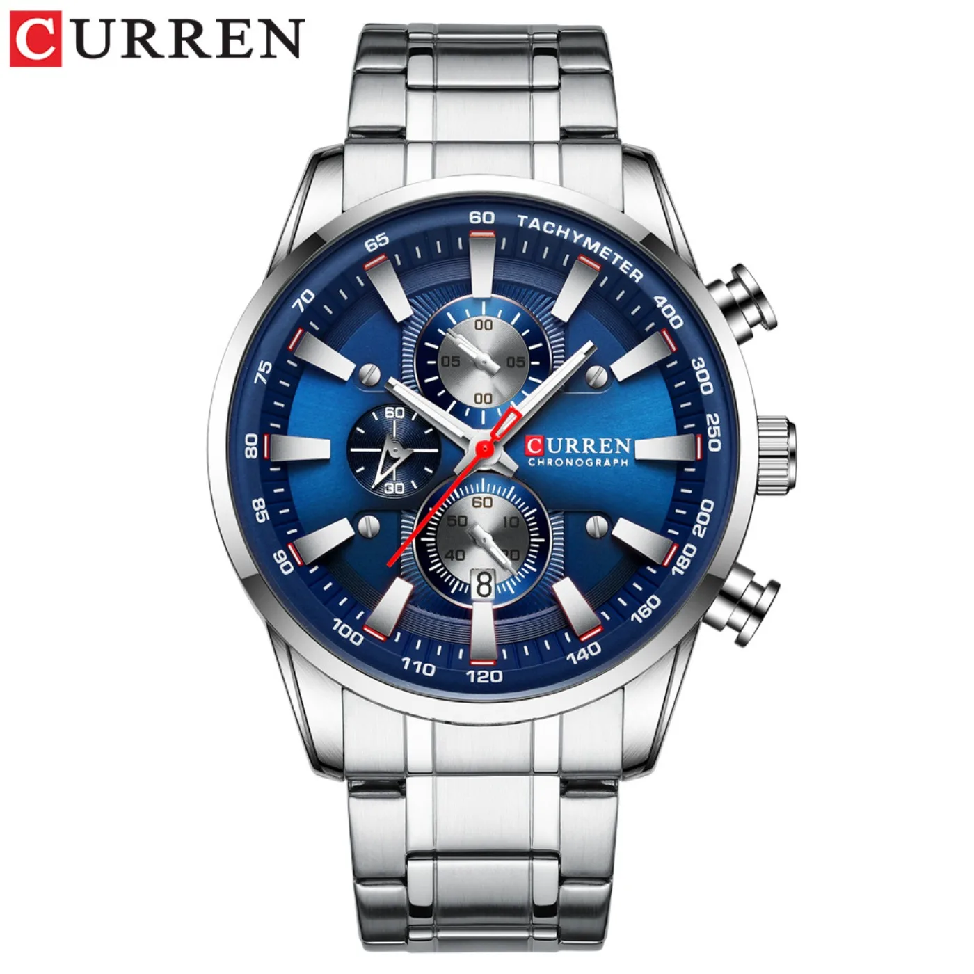 Men Six-pin Multifunctional Quartz Watch Waterproof Round Calendar Wristwatch Sport Waterproof Wrist Chronograph Date Watches
Men Six-pin Multifunctional Quartz Watch Waterproof Round Calendar Wristwatch Sport Waterproof Wrist Chronograph Date Watches