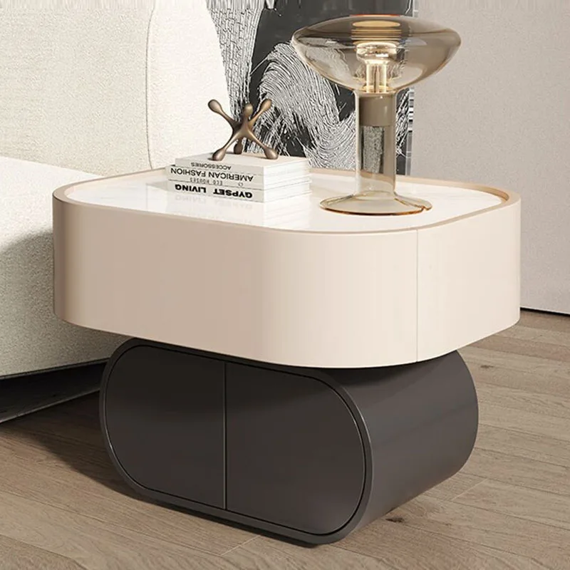 Indoor Luxury Bedside Table Kids Beige Aesthetic Space Saving Nightstands Bedroom Nordic Meuble De Chambre Home Furnitures
Indoor Luxury Bedside Table Kids Beige Aesthetic Space Saving Nightstands Bedroom Nordic Meuble De Chambre Home Furnitures
