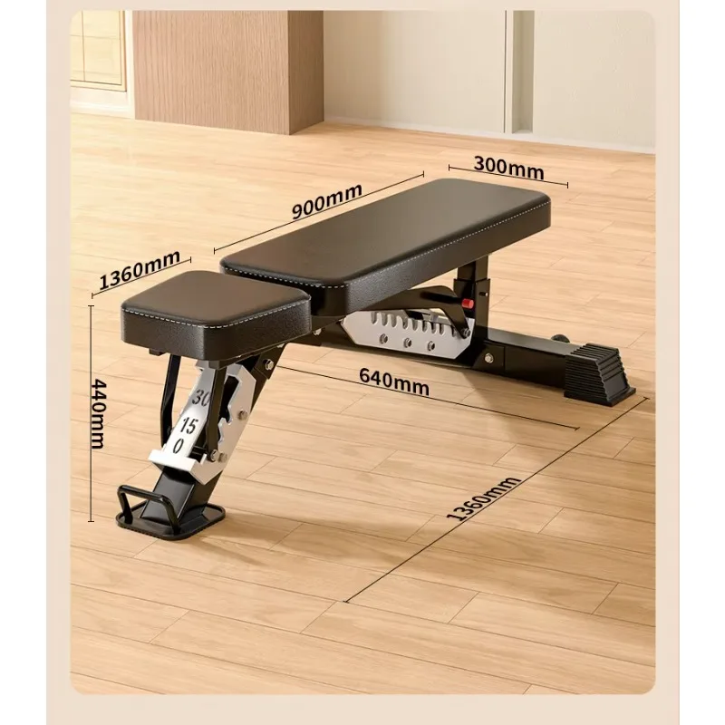 Professional Multi-Functional Home-Use Fitness Chair Dumbbell Bench Sit-Up Board Strength Training Stool For Barbell Bench Press
Professional Multi-Functional Home-Use Fitness Chair Dumbbell Bench Sit-Up Board Strength Training Stool For Barbell Bench Press