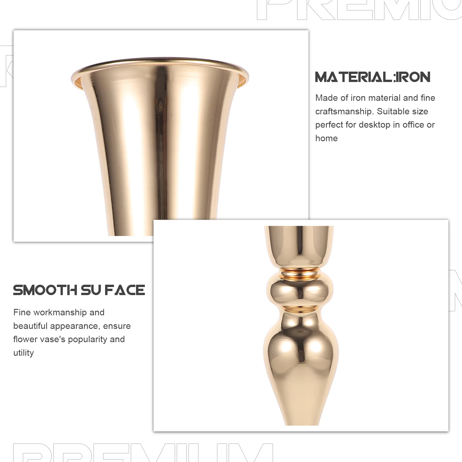 Metal Vase Vintage Style Unique Elegant Decorative Flower Vase for Wedding Table Centerpiece Home Office Patio Decor
Metal Vase Vintage Style Unique Elegant Decorative Flower Vase for Wedding Table Centerpiece Home Office Patio Decor