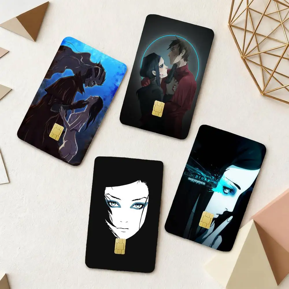 E-Ergo Proxy Anime 4pcs 1Set Card Stickers Small Waterproof Chip 4PCS Card Sticker Anti-Scratch
E-Ergo Proxy Anime 4pcs 1Set Card Stickers Small Waterproof Chip 4PCS Card Sticker Anti-Scratch