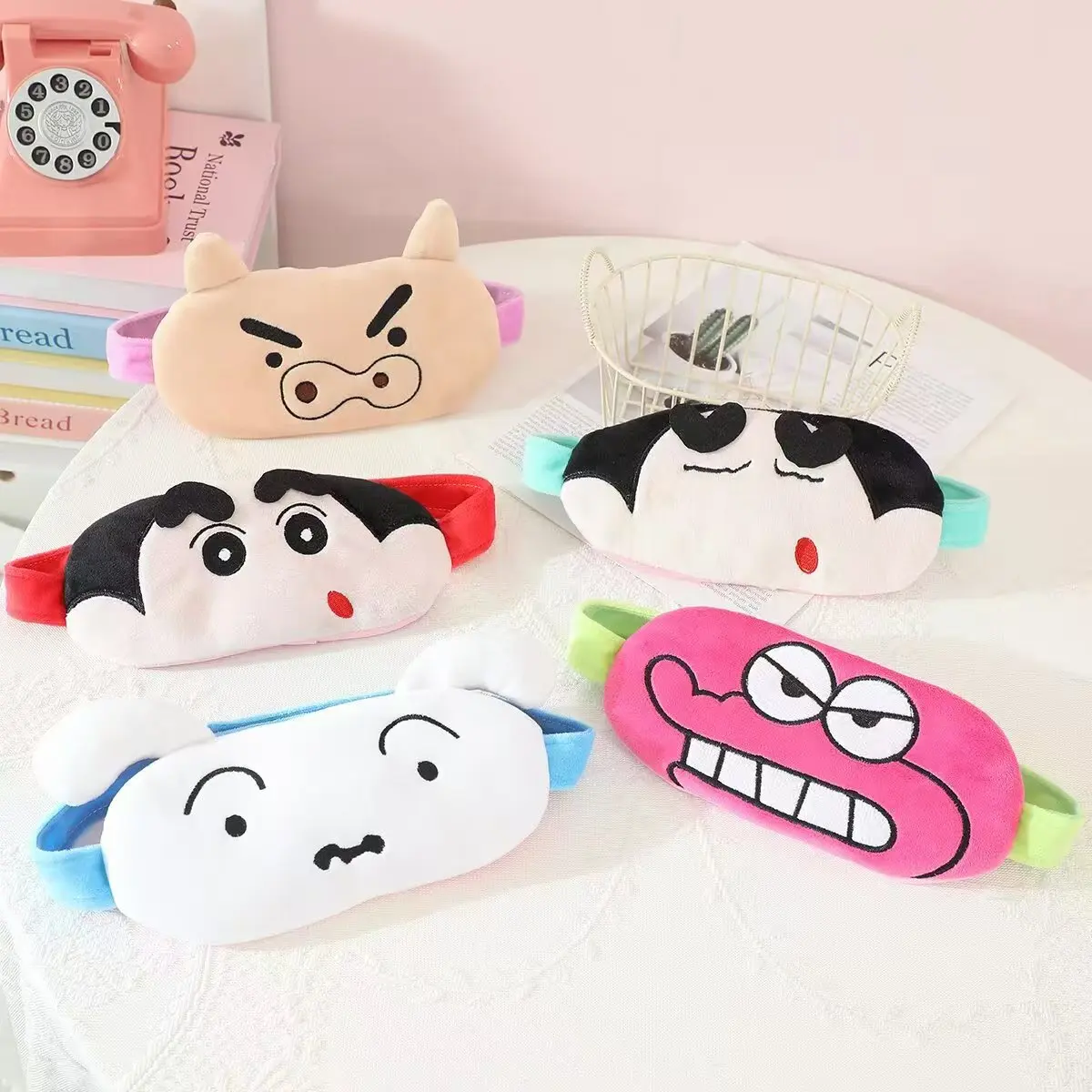 Kawaii Crayon Shin-Chan Cartoon Travel Sunshade Sleep Eye Mask Anime Girl's Heart Cute Relieve Eye Fatigue Breathable Eye Mask
Kawaii Crayon Shin-Chan Cartoon Travel Sunshade Sleep Eye Mask Anime Girl's Heart Cute Relieve Eye Fatigue Breathable Eye Mask