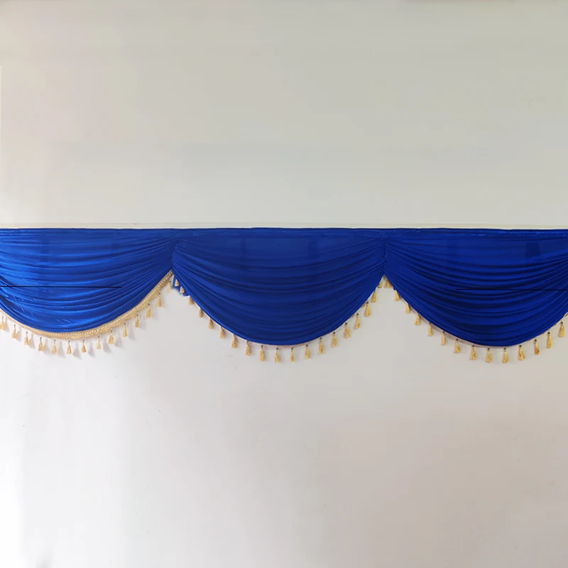 3/6M Event Party Valance Drape Panel Decoration Wedding Backdrop Curtain Swag Stage Background Drapery Table Skirt Ice Silk Swag
3/6M Event Party Valance Drape Panel Decoration Wedding Backdrop Curtain Swag Stage Background Drapery Table Skirt Ice Silk Swag