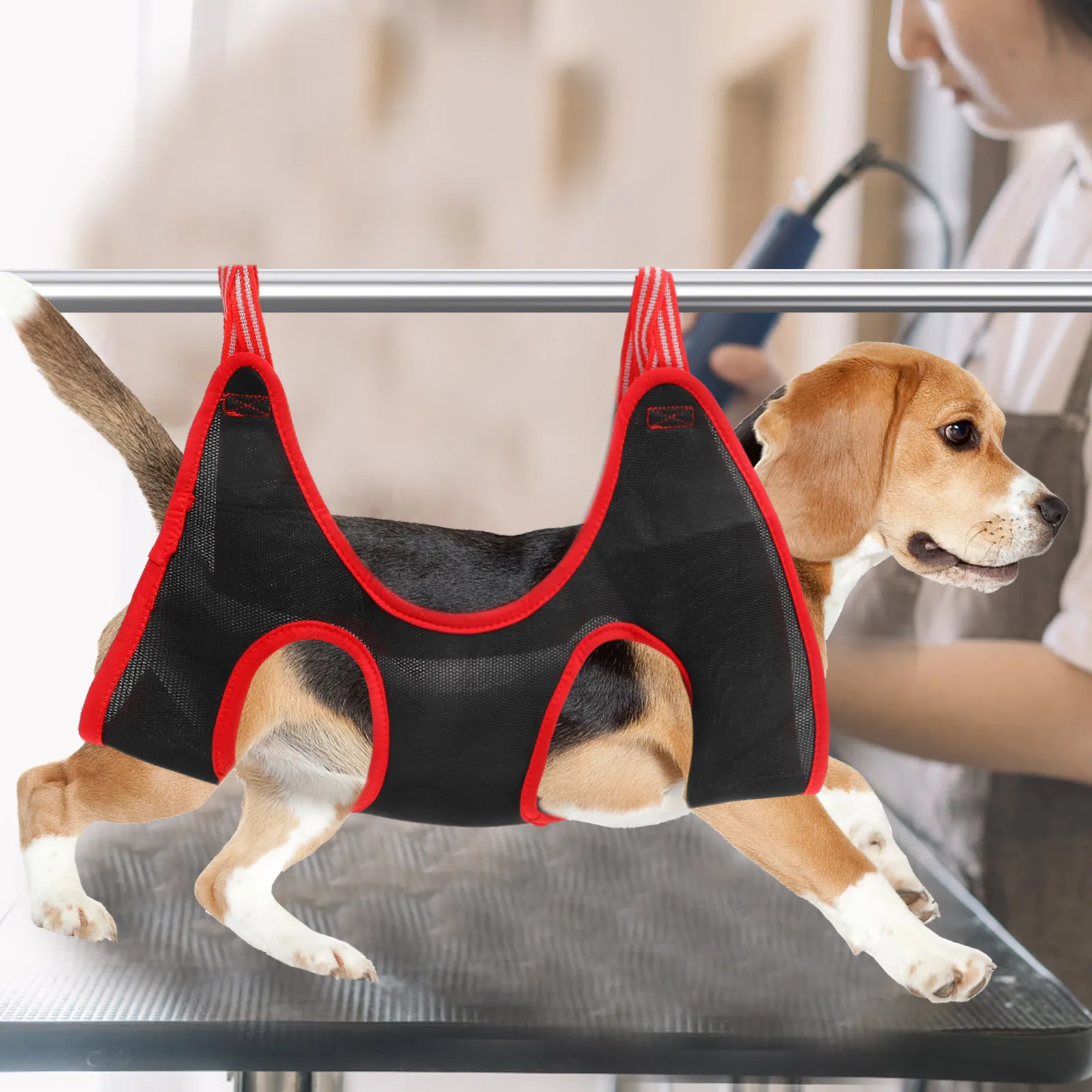 Pet Grooming Hammock Nail Trimmer for Small Medium Cats Dogs S Black Red Includes Comb Clipper File Sturdy Wear Resistant Dog
Pet Grooming Hammock Nail Trimmer for Small Medium Cats Dogs S Black Red Includes Comb Clipper File Sturdy Wear Resistant Dog