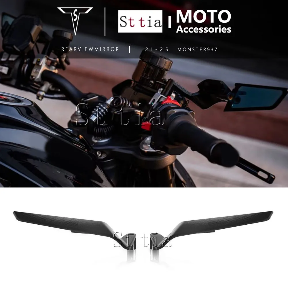 For Ducati Monster 937 SP 2021 2022 2023 2024 2025 Motorcycle Rearview Mirror 360° Adjustable Rear View Mirrors MONSTER 937
For Ducati Monster 937 SP 2021 2022 2023 2024 2025 Motorcycle Rearview Mirror 360° Adjustable Rear View Mirrors MONSTER 937
