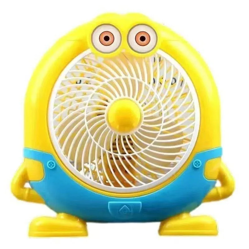 Minions Mini Desktop Electric Fan Portable Quiet Cooling Fan for Student Dormitory Home & Office Use Small Table Fan Decorative
Minions Mini Desktop Electric Fan Portable Quiet Cooling Fan for Student Dormitory Home & Office Use Small Table Fan Decorative
