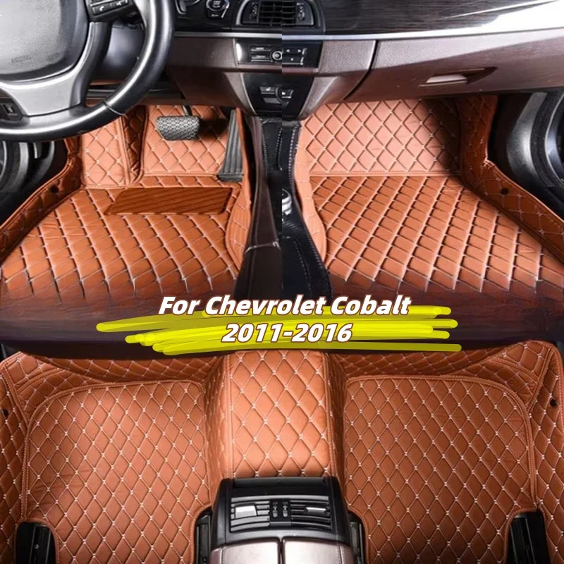 Автомобильные коврики на заказ, нескользящая искусственная кожа для Chevrolet Cobalt 2011-2016, автомобильные ковры, аксессуары для салона ног Coche
Автомобильные коврики на заказ, нескользящая искусственная кожа для Chevrolet Cobalt 2011-2016, автомобильные ковры, аксессуары для салона ног Coche