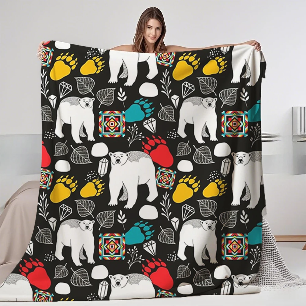 Polar bear blanket Series Oriental Bedsheet Bed Scarf Hypoallergenic Moisture-wicking Blankets
Polar bear blanket Series Oriental Bedsheet Bed Scarf Hypoallergenic Moisture-wicking Blankets