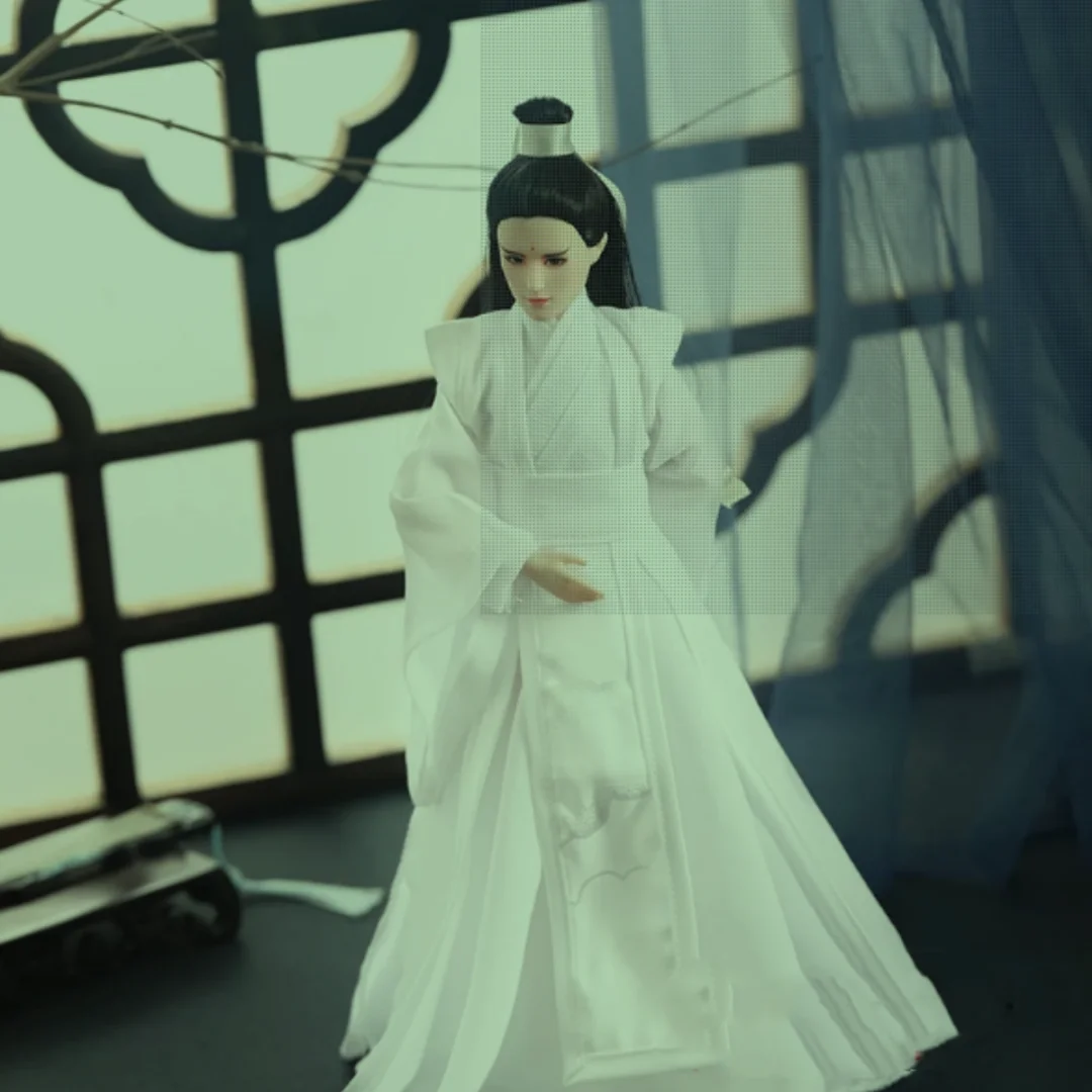 Hanfu Dress1/6, мужской китайский старинный белый костюм, традиционный халат, модель одежды для 12-дюймовых экшн-фигурок, животных
Hanfu Dress1/6, мужской китайский старинный белый костюм, традиционный халат, модель одежды для 12-дюймовых экшн-фигурок, животных