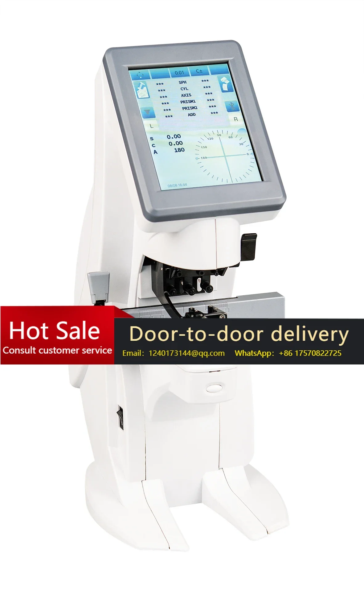 2023 New Auto Lensometer with Competitive Price: Lensmeter for Optometry Equipment with Touch Screen Focimeters
2023 New Auto Lensometer with Competitive Price: Lensmeter for Optometry Equipment with Touch Screen Focimeters
