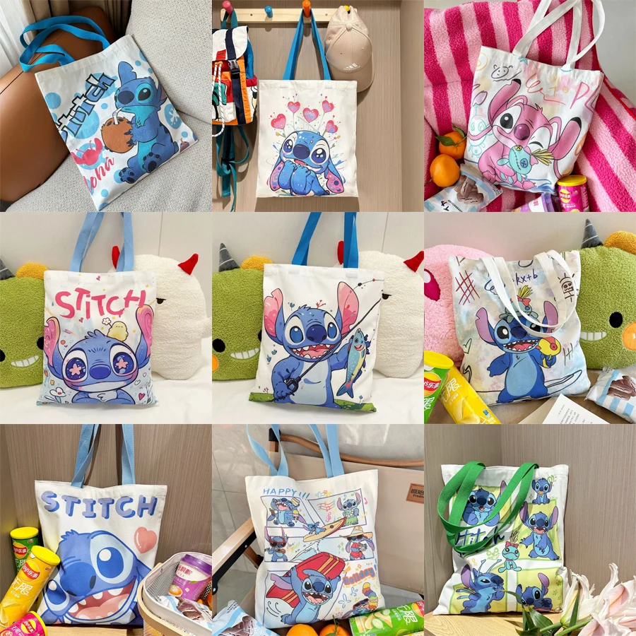 11 Styles Disney Stitch Canvas Shoulder Bag Cartoon Student Handbag Cute Messenger Bag Light Large Capacity Durable Shopping
11 Styles Disney Stitch Canvas Shoulder Bag Cartoon Student Handbag Cute Messenger Bag Light Large Capacity Durable Shopping