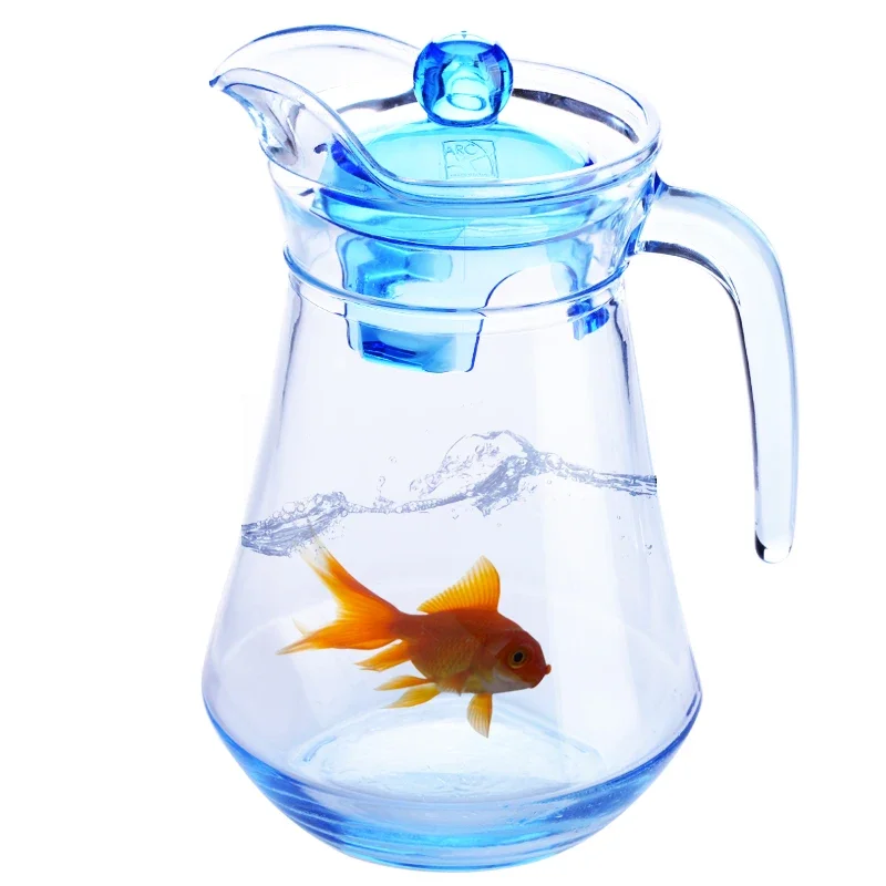 Glass cold water kettle, thickened in summer, duck beak, heat-resistant, and large capacity
Glass cold water kettle, thickened in summer, duck beak, heat-resistant, and large capacity
