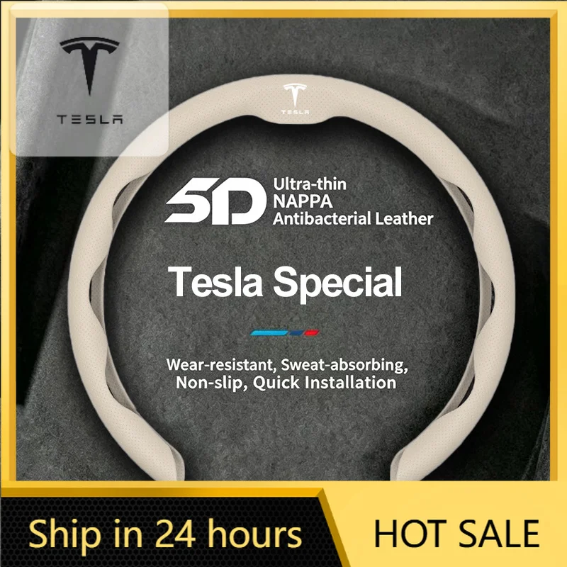 Car Sticker Sticker Sporty Styling Leather Steering Wheel Cover Car Accessories For Tesla Model S X Cybertruck Juguete Roadster
Car Sticker Sticker Sporty Styling Leather Steering Wheel Cover Car Accessories For Tesla Model S X Cybertruck Juguete Roadster