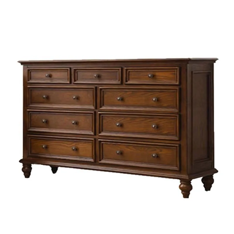 American nine-chest cabinet American country solid wood six-chest cabinet retro ash wood locker
American nine-chest cabinet American country solid wood six-chest cabinet retro ash wood locker