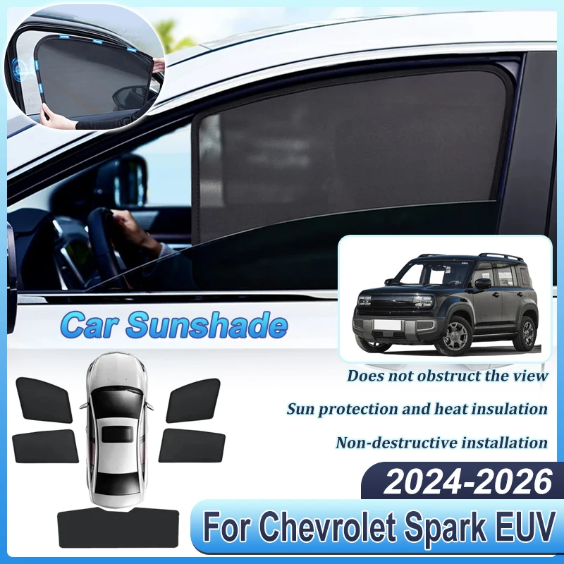 Car Sunshades For Chevrolet Spark EUV Accessories 2024-2026 Baojun Yep Plus Window Magnetic Sunscreen Privacy Curtains Auto Part
Car Sunshades For Chevrolet Spark EUV Accessories 2024-2026 Baojun Yep Plus Window Magnetic Sunscreen Privacy Curtains Auto Part