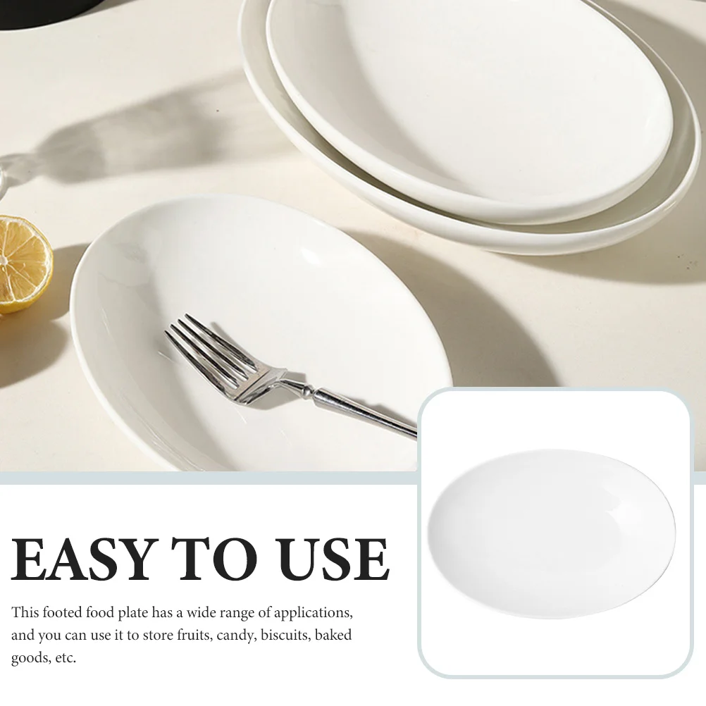 Ceramic Fruit Tray Exquisite Decorative Dessert Plate Safe Material Housewarming Gift for Snacks Parties Weddings Banquets
Ceramic Fruit Tray Exquisite Decorative Dessert Plate Safe Material Housewarming Gift for Snacks Parties Weddings Banquets