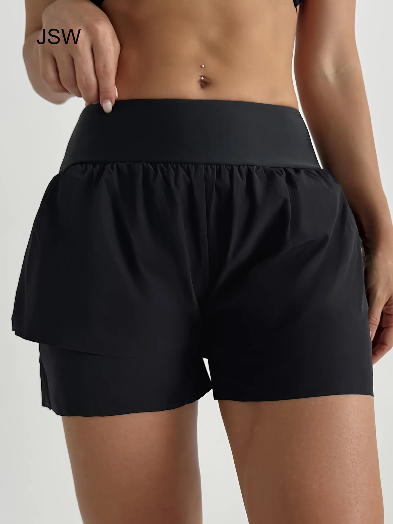 Yoga Double-Layer Reversible High-Waist Waistband Built-In Briefs Outer Double-Layer Flowy Swing Skirt Pants
Yoga Double-Layer Reversible High-Waist Waistband Built-In Briefs Outer Double-Layer Flowy Swing Skirt Pants