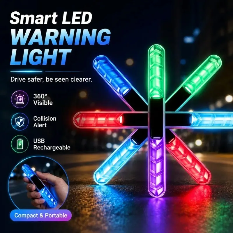 Car Welcome Light Multifunctional LED Anti-collision Flashing Door Warning Light Car Atmosphere Light Warning Light
Car Welcome Light Multifunctional LED Anti-collision Flashing Door Warning Light Car Atmosphere Light Warning Light