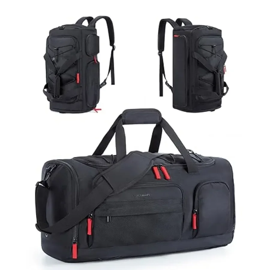 Gym Bag for Women and Men, 35L/63L Sports Travel Duffel Backpack with Shoe Compartment Laptop Compartment, Water Resistant Carr
Gym Bag for Women and Men, 35L/63L Sports Travel Duffel Backpack with Shoe Compartment Laptop Compartment, Water Resistant Carr