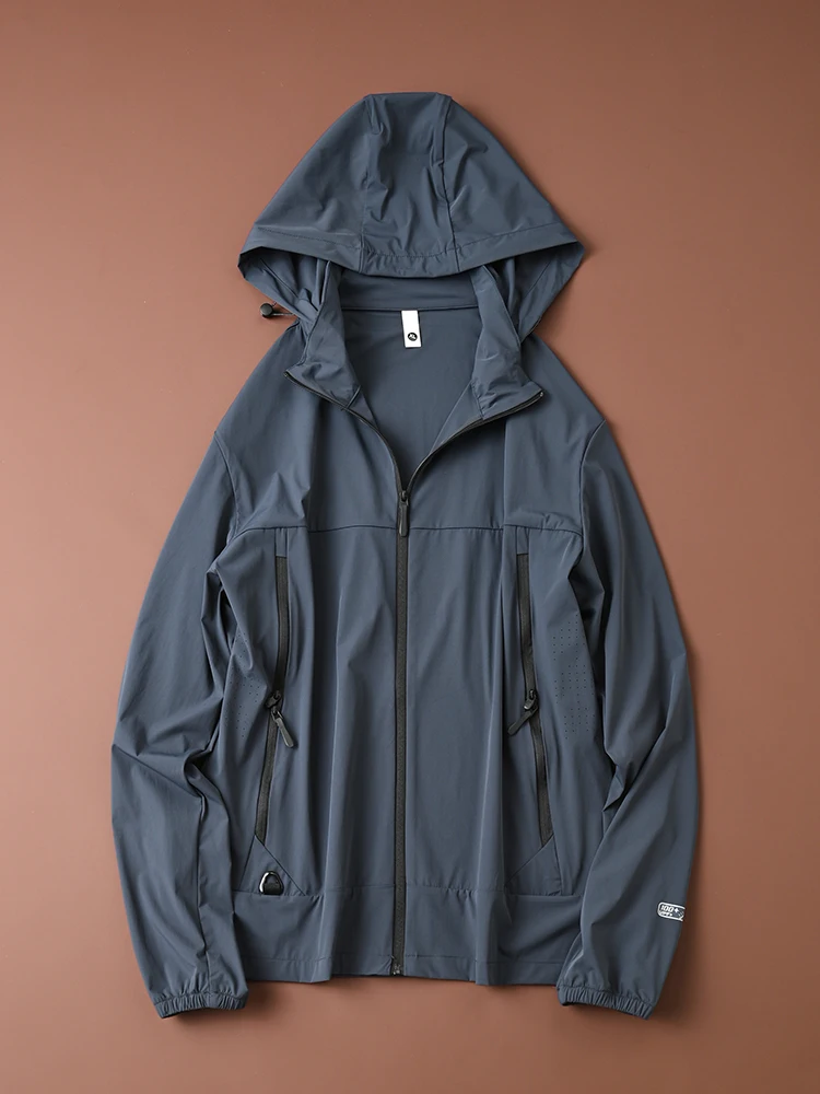 Ice Silk Cool Feeling Skin Shirt Summer Thin Elastic Comfortable Moisture Wicking Breathable Hooded Sun Protection Jacket Coat
Ice Silk Cool Feeling Skin Shirt Summer Thin Elastic Comfortable Moisture Wicking Breathable Hooded Sun Protection Jacket Coat