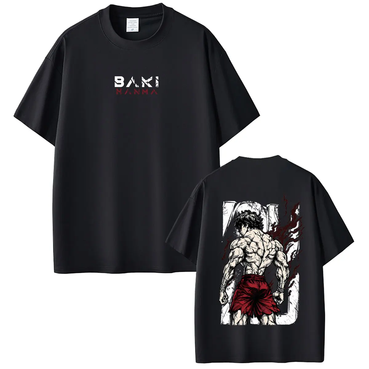 Anime Baki Hanma Graphic T-shirt Summer Men Women Manga Oversized Crewneck T Shirts Male Casual High Quality Soft Cotton Tshirt
Anime Baki Hanma Graphic T-shirt Summer Men Women Manga Oversized Crewneck T Shirts Male Casual High Quality Soft Cotton Tshirt