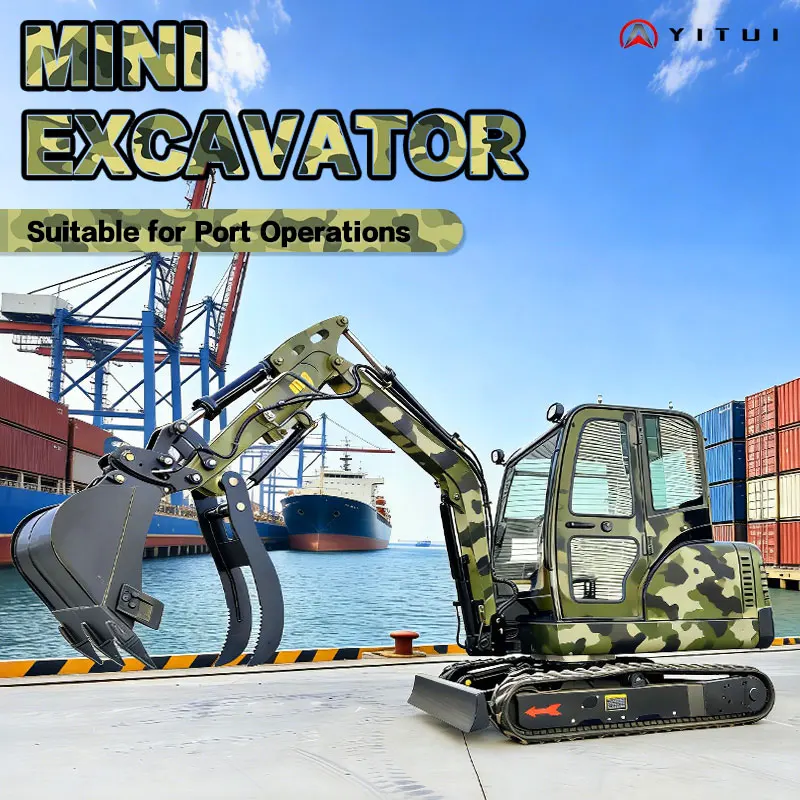 Multi-Functional Mini Excavator 6.5 Tons Customized Long Service Life Deep Digging Depth 3 Meters In Winter
Multi-Functional Mini Excavator 6.5 Tons Customized Long Service Life Deep Digging Depth 3 Meters In Winter