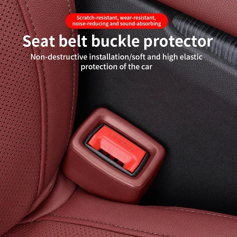 2PCS Car Seat Belt Buckle Cover Anti Scratch Seatbelt Button Protector Seat Belt Protection Cover Car Interior Accessories
2PCS Car Seat Belt Buckle Cover Anti Scratch Seatbelt Button Protector Seat Belt Protection Cover Car Interior Accessories