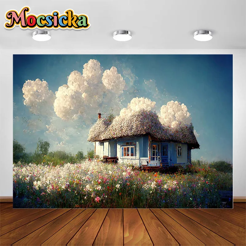 Natural Landscape Oil Watercolor Painting World of Flowers Decor Backgrounds Photography Backdrop Adult Portrait Photocall Prop
Natural Landscape Oil Watercolor Painting World of Flowers Decor Backgrounds Photography Backdrop Adult Portrait Photocall Prop