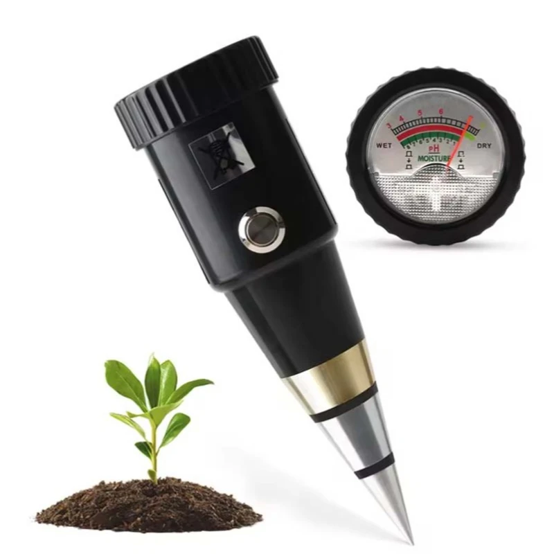 2 in1 Soil Moisture PH Meter Metal Sensor Probe Soil Acidity Humidity Tester High Precision Soil Detector Garden Accessories
2 in1 Soil Moisture PH Meter Metal Sensor Probe Soil Acidity Humidity Tester High Precision Soil Detector Garden Accessories