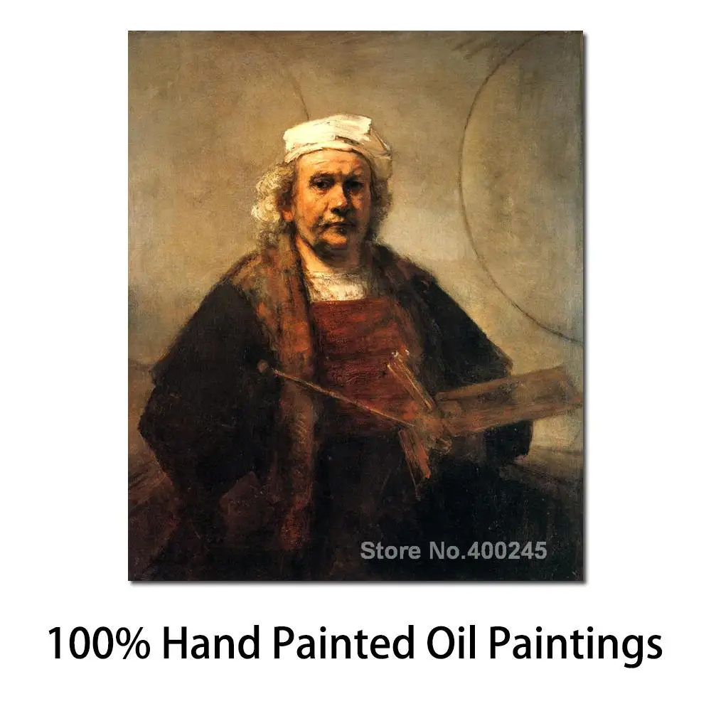 Family Portrait Paintings Rembrandt Van Rijn'S Self Portrait with Two Circles Wall Art High Quality Hand Painted
Family Portrait Paintings Rembrandt Van Rijn'S Self Portrait with Two Circles Wall Art High Quality Hand Painted