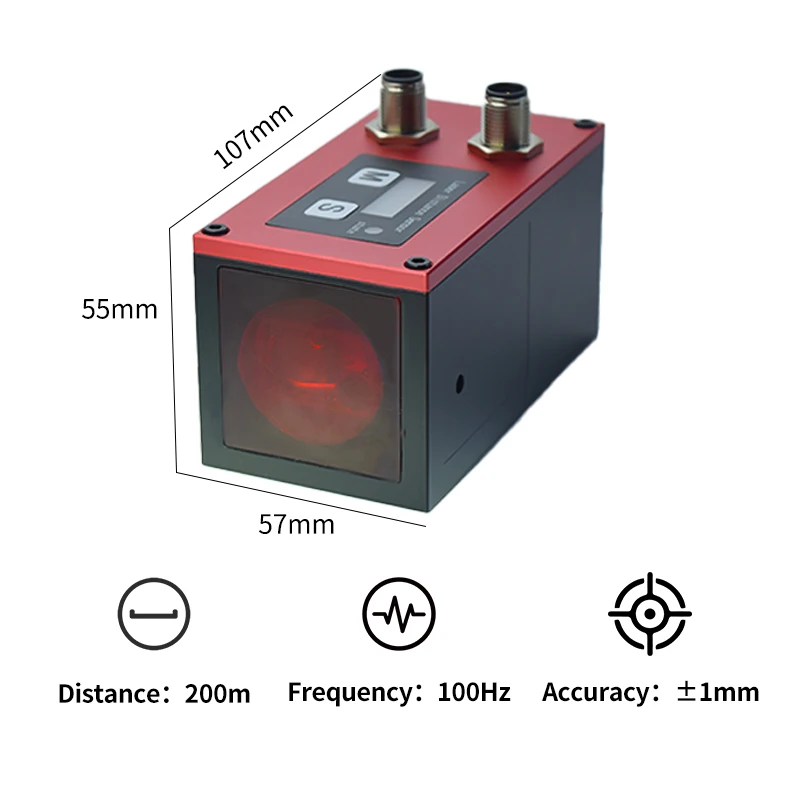 IP65 Phase Laser Distance Sensor 30/60/100m 30Hz Fast Response for Position Monitoring
IP65 Phase Laser Distance Sensor 30/60/100m 30Hz Fast Response for Position Monitoring