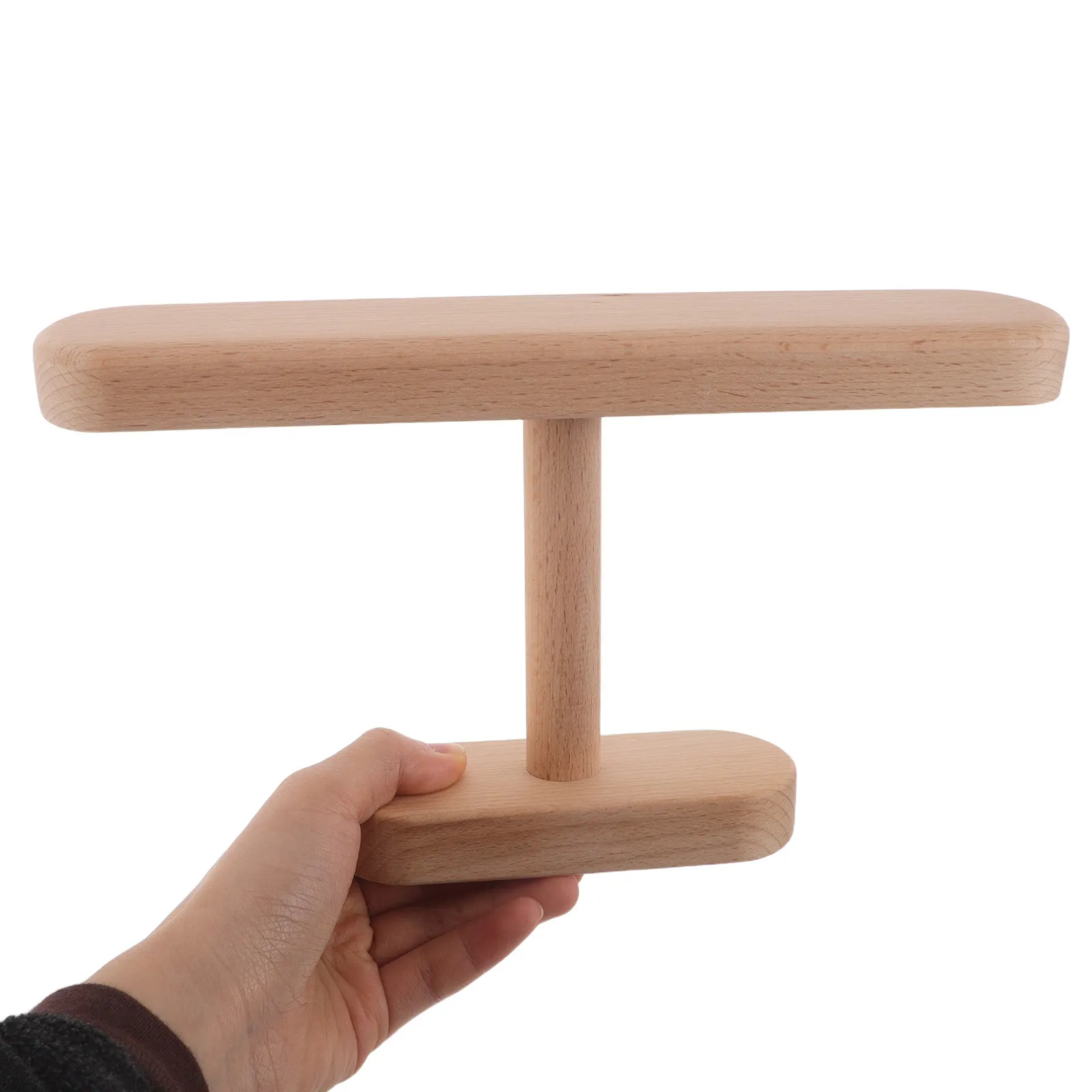 Wooden T-Bar Bracelet Display Stand for Watches Bangles Jewelry Organizer Desktop Tabletop Storage Scratch-Proof Elegant
Wooden T-Bar Bracelet Display Stand for Watches Bangles Jewelry Organizer Desktop Tabletop Storage Scratch-Proof Elegant