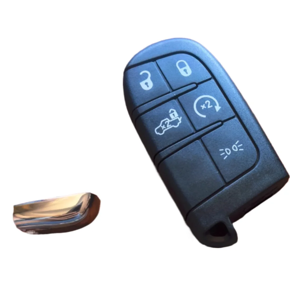 South American Brazilian Replacement Fiat Latest Key Smart Card Remote Control Shell Cover Case Fob with Square Markings