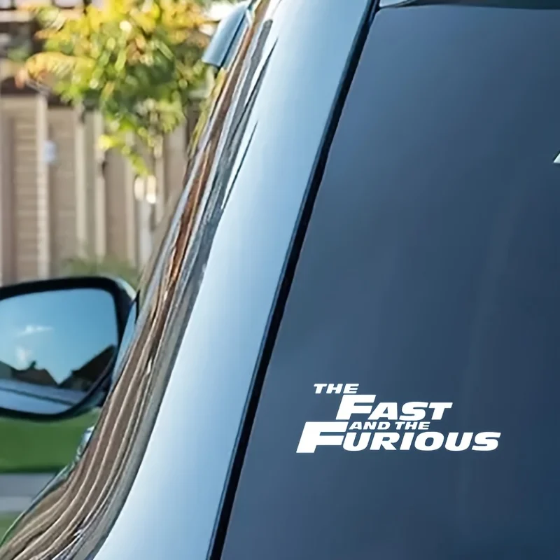 "The Fast and the Furious" Film Sticker - Bold Black Text Decal for Left Side Car Window
"The Fast and the Furious" Film Sticker - Bold Black Text Decal for Left Side Car Window