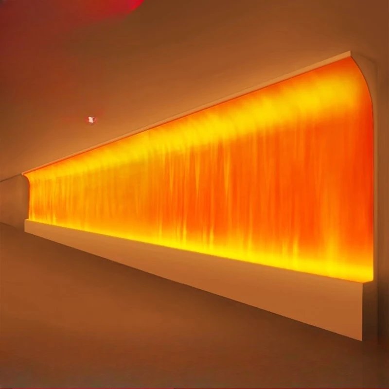 Water pattern wall washer indoor 3d dynamic water wave background living room bar projection simulation atmosphere flame light
Water pattern wall washer indoor 3d dynamic water wave background living room bar projection simulation atmosphere flame light