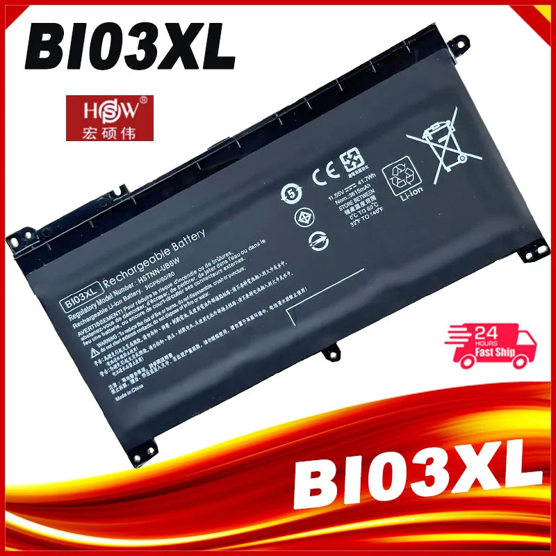 BI03XL ON03XL 844203-850 844203-855 BIO3X Battery for HP Pavilion X360 13-U M3-U m3-u001dx m3-u103dx 13-u003la 14-AX 14-ax010wm
BI03XL ON03XL 844203-850 844203-855 BIO3X Battery for HP Pavilion X360 13-U M3-U m3-u001dx m3-u103dx 13-u003la 14-AX 14-ax010wm