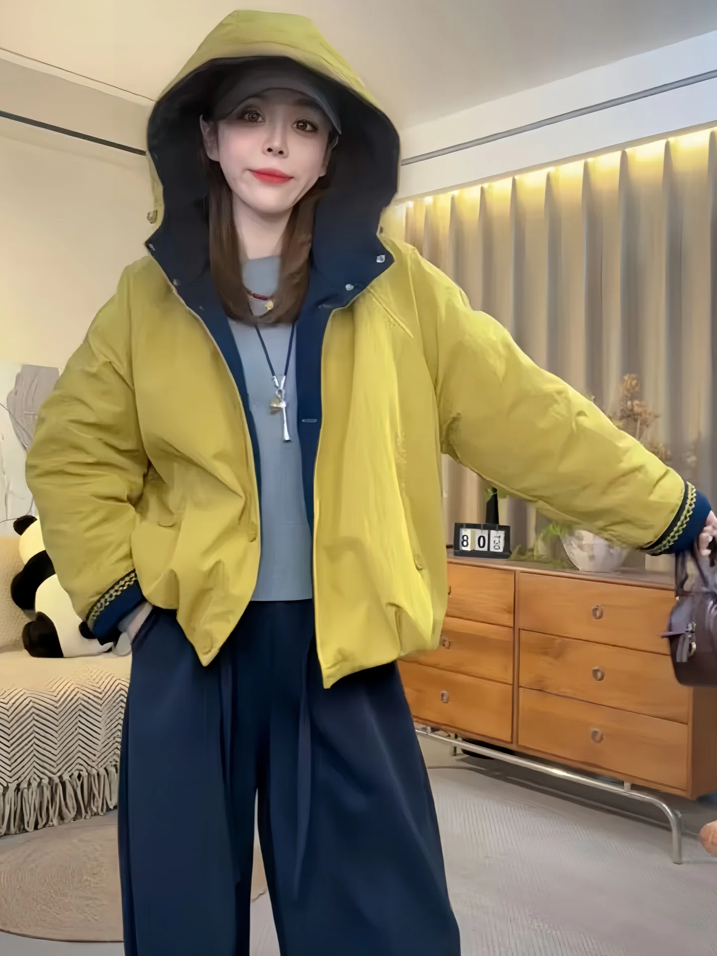 Korean Style Fleece Lined Hooded Thickened Short Coat Women's Autumn Winter New Loose Versatile Warm Cotton Clothes Trendy
Korean Style Fleece Lined Hooded Thickened Short Coat Women's Autumn Winter New Loose Versatile Warm Cotton Clothes Trendy