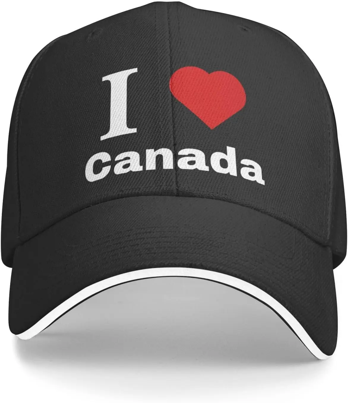 Бейсбольная кепка I Love Canada, повседневная регулируемая кепка из полиэстера с принтом для мужчин и женщин
Бейсбольная кепка I Love Canada, повседневная регулируемая кепка из полиэстера с принтом для мужчин и женщин