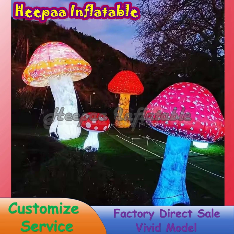 Гигантский надувной гриб со светодиодной подсветкой, мультяшная настраиваемая большая уличная рекламная надувная модель для декора вечеринки
Гигантский надувной гриб со светодиодной подсветкой, мультяшная настраиваемая большая уличная рекламная надувная модель для декора вечеринки