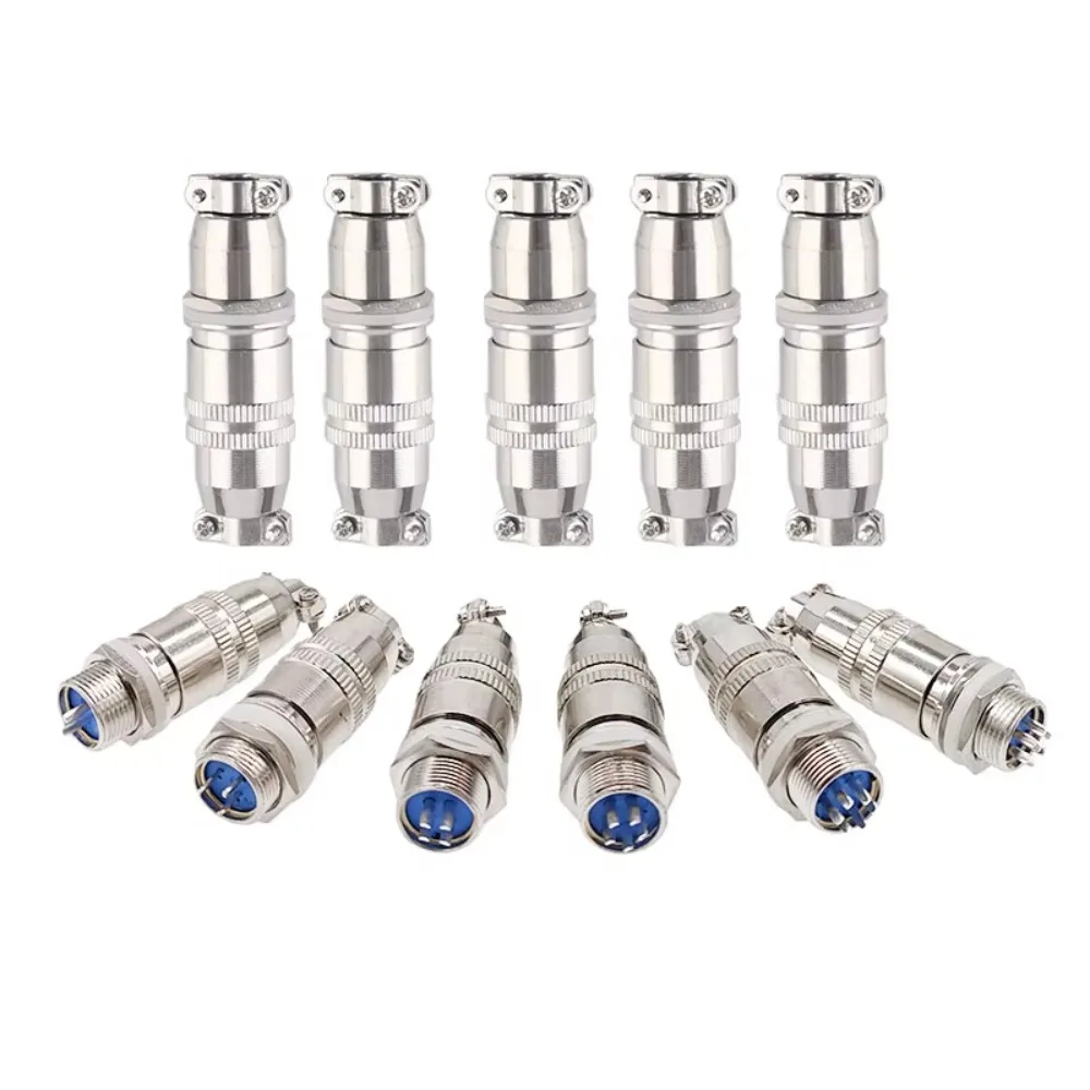 Conector XS12 12mm, enchufe circular cuadrado conexión rápida 2, 3, 4, 5, 6 y 7 pines, 3A 400v, macho y hembra, 10 unidas
Conector XS12 12mm, enchufe circular cuadrado conexión rápida 2, 3, 4, 5, 6 y 7 pines, 3A 400v, macho y hembra, 10 unidas