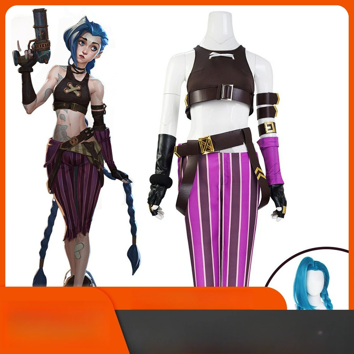 LOL Jinx Cosplay Costume Anime LOL Arcane Jinx Cosplay Uniform Outfits Halloween Carnival Suit Custom Made Halloween Costume
LOL Jinx Cosplay Costume Anime LOL Arcane Jinx Cosplay Uniform Outfits Halloween Carnival Suit Custom Made Halloween Costume