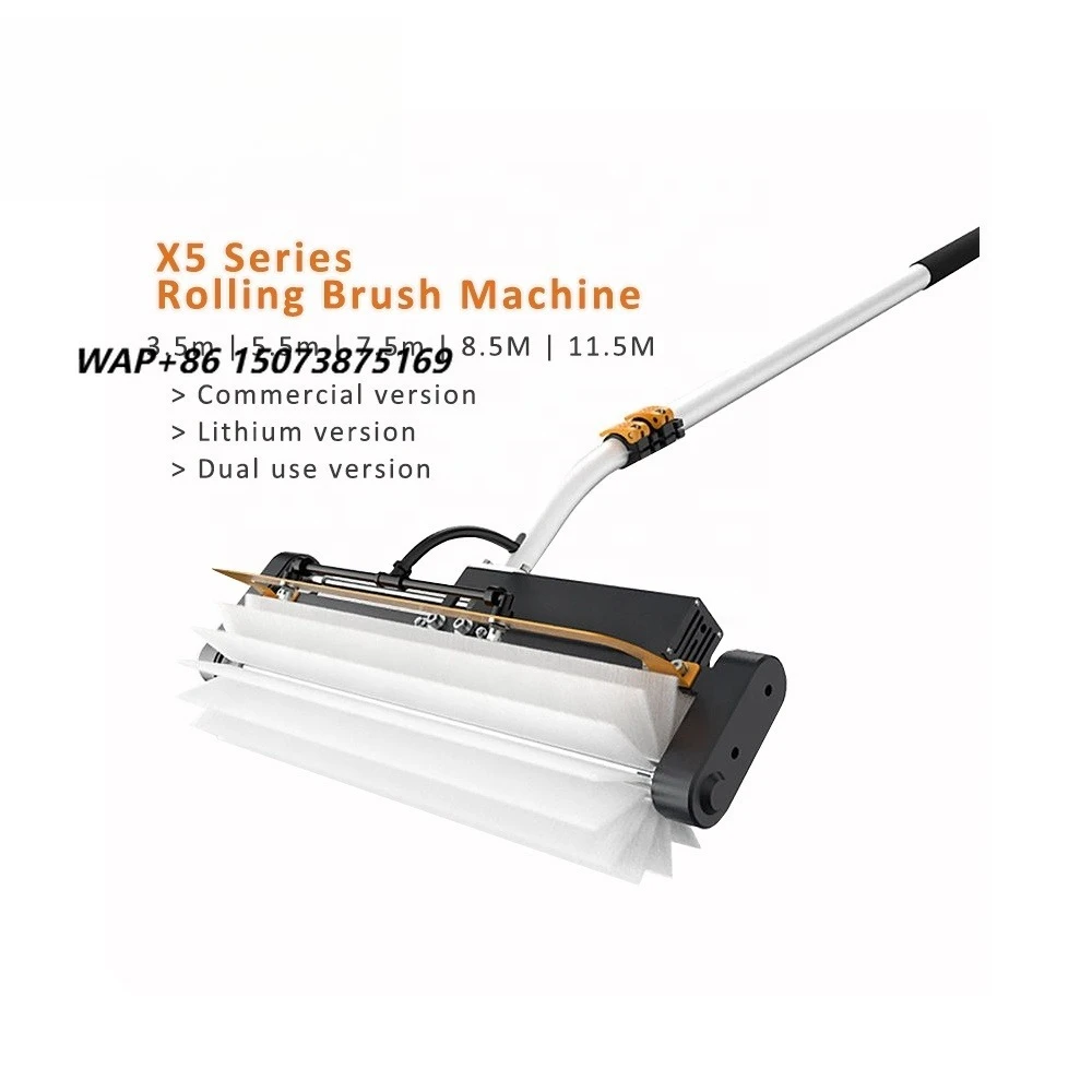 Brushless Motor Automatic Solar Panel Cleaning Brush and Pole Kit X5 11.5M Handheld Cleaning Brush
Brushless Motor Automatic Solar Panel Cleaning Brush and Pole Kit X5 11.5M Handheld Cleaning Brush